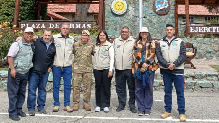 Homenaje al radioaficionado Demetrio Velázquez (LU9VBX), Suboficial Mayor del Ejército Argentino