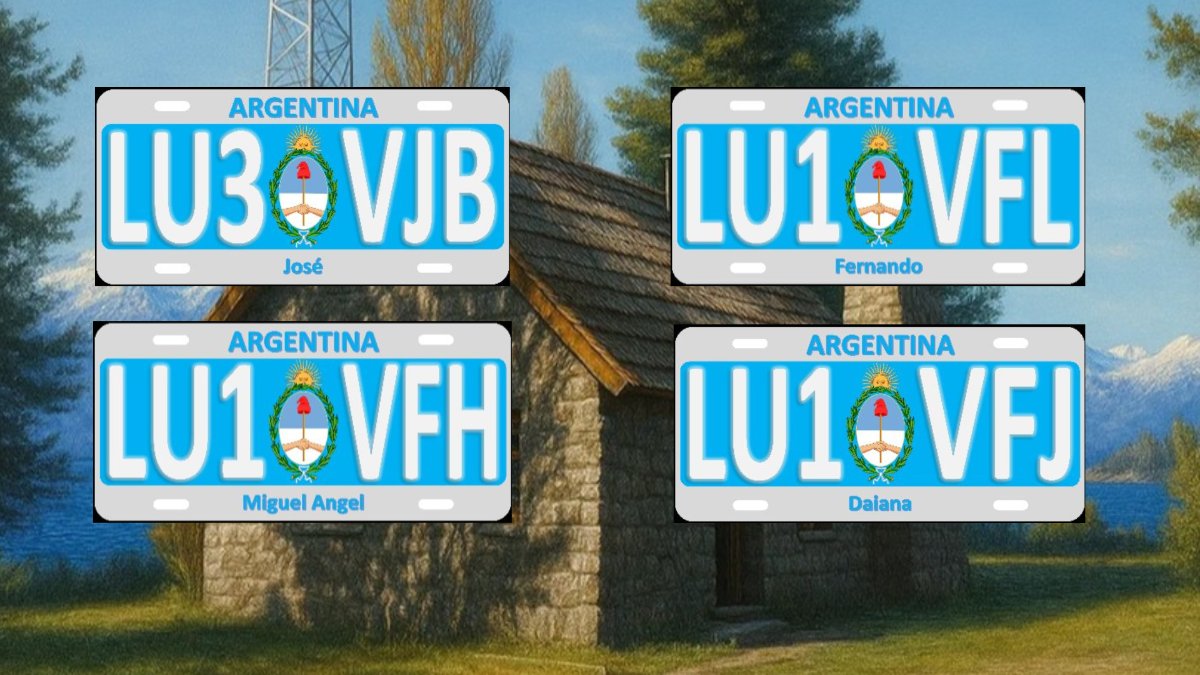 Entrega de licencias a nuevos radioaficionados