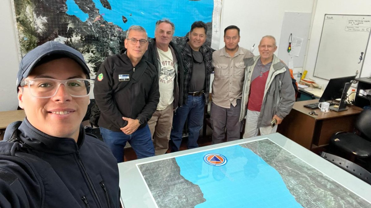 Reunión de trabajo con Protección Civil de S.C. de Bariloche